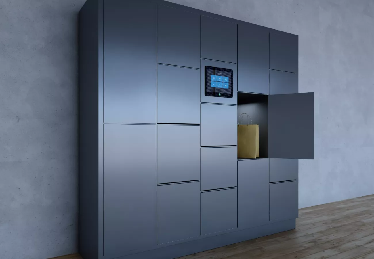 Hochwertige Smart Locker von Eurobox KG